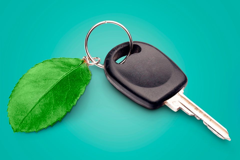 Miljø-billede af bilnøgler